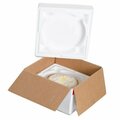 Polar Tech Industries Polar Tech Thermo Chill Round Interior Pie/Cake/Pizza Insulated Shipping Box with Foam Container 451XM16C